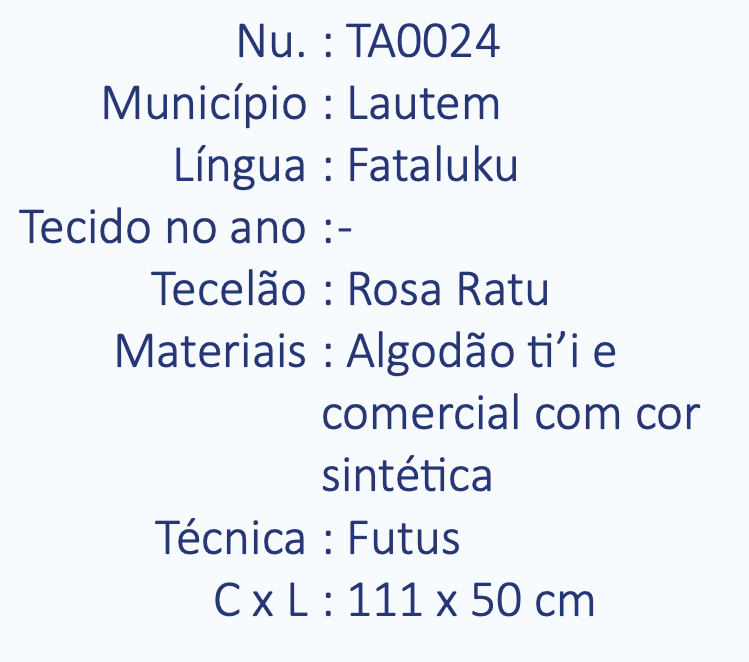 Carunaku -Tais Feto
