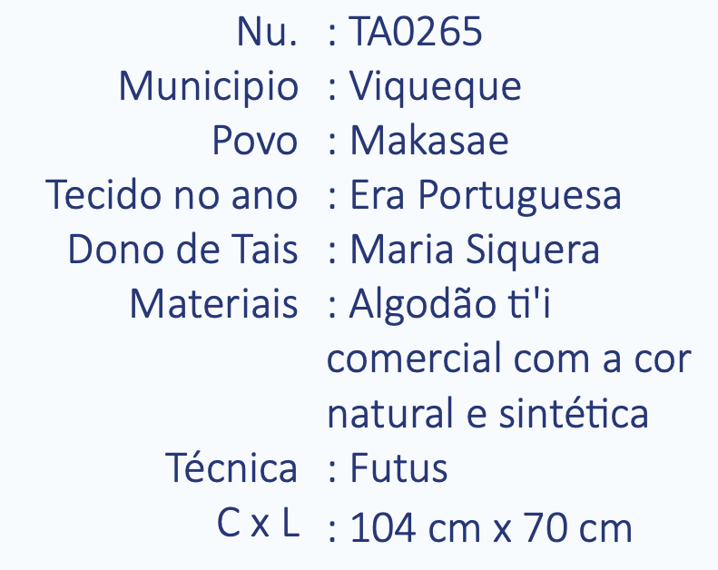 TAIS MAKASAE